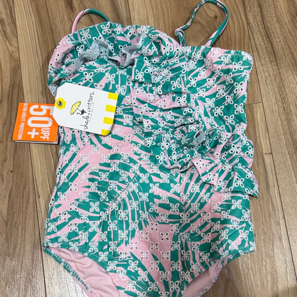 Girls shade critters  One-Piece Swimsuit - SPF 50+